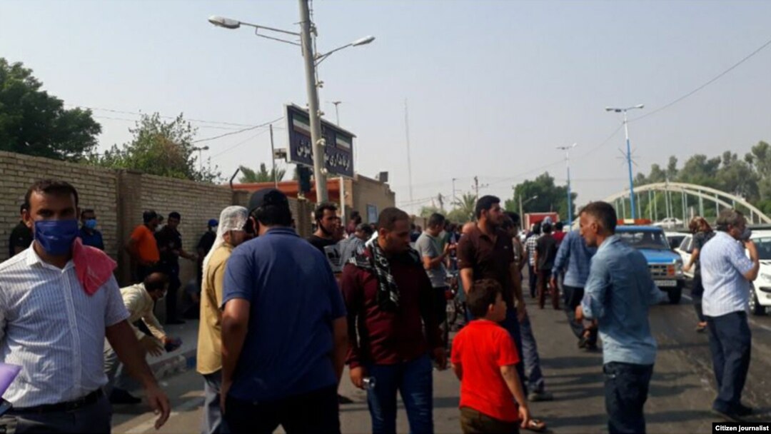 چهل و هشتمین روز از اعتصاب کارگران نیشکر هفت‌تپه در روز ۱۱ مرداد