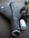 Російський БПЛА Shahed (Росія взяла технологію в Ірану і розгорнула масштабне виробництво) із термобаричним зарядом