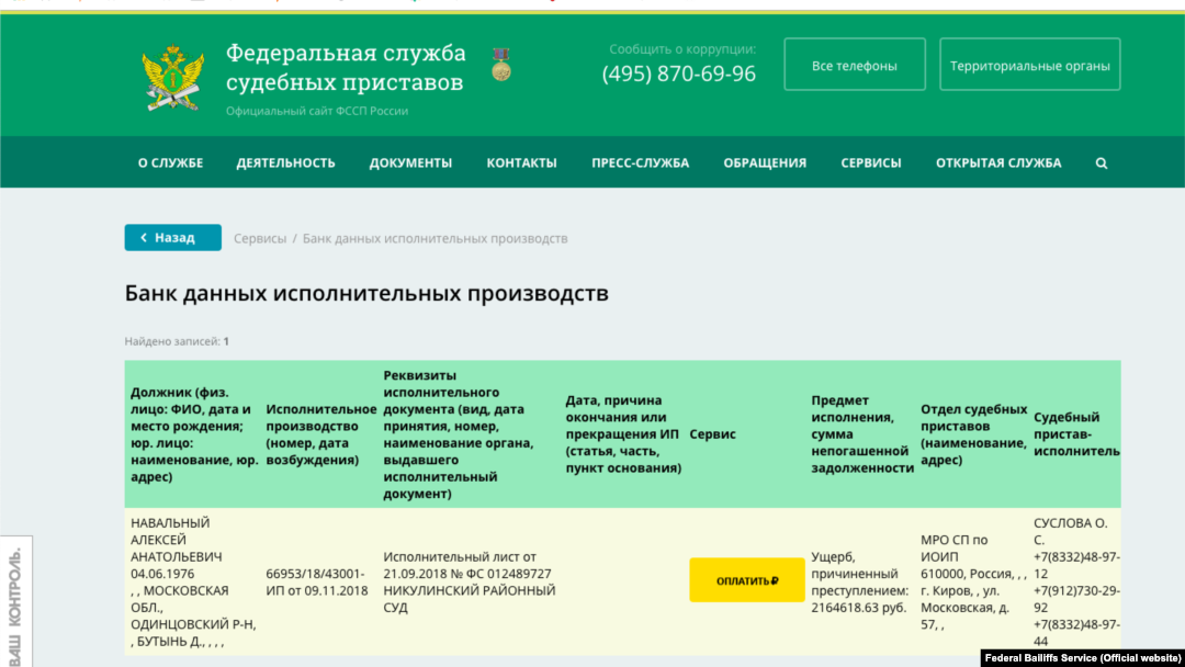 Zabrana napuštanja Rusije