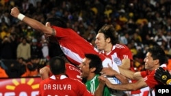 На чемпионате мира 2010 года команда Парагвая дошла до четвертьфинала