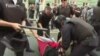 Oameni bătuți și copii arestați la protestele din Rusia în 9 septembrie