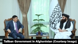 امیر خان متقي او شيو يانګ د مارچ پر اتمه په کابل کې ولېدل 