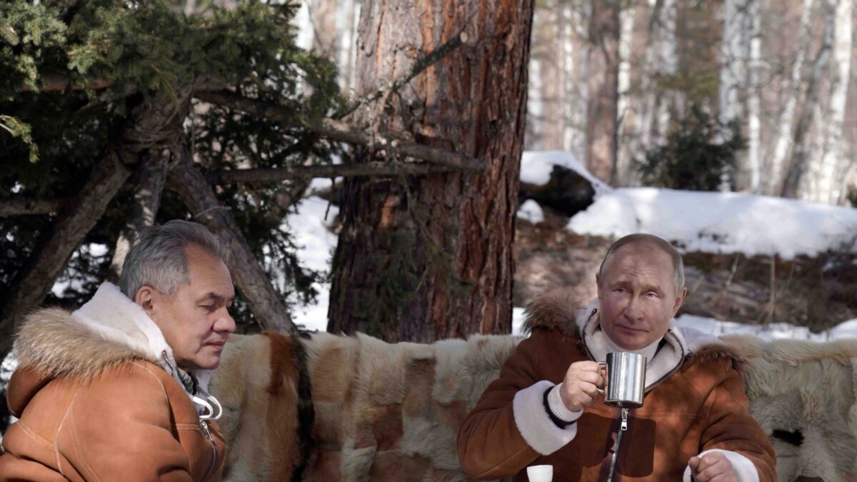 Фото Путина Зимой