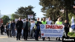 Protest u Zenici, 1. maja 2026. 