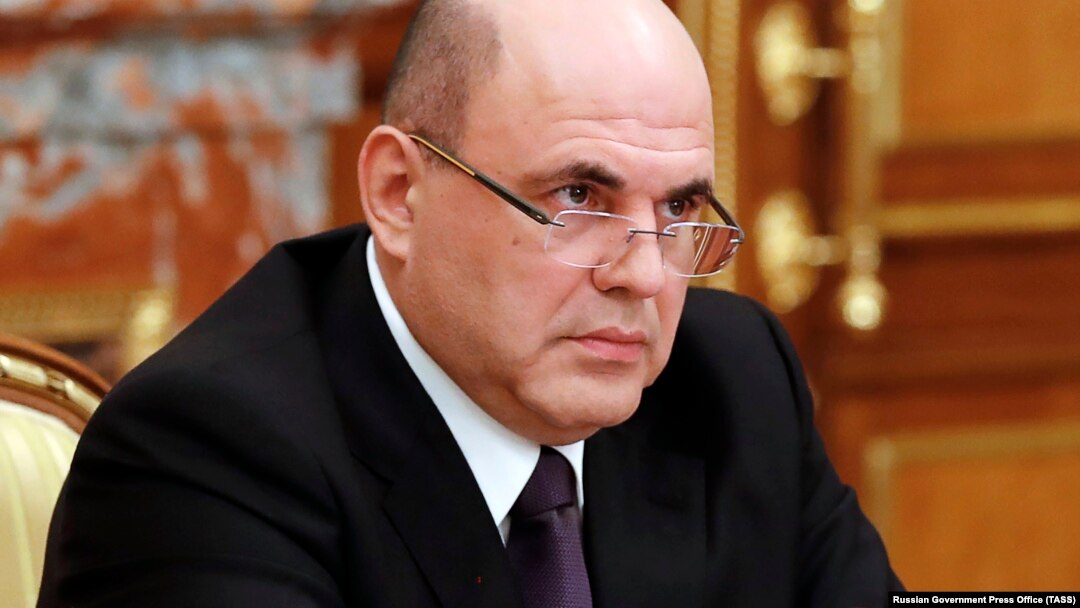 Russian Prime Minister Mikhail Mishustin