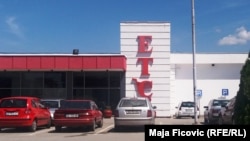 The ETC shopping center in southern Mitrovica