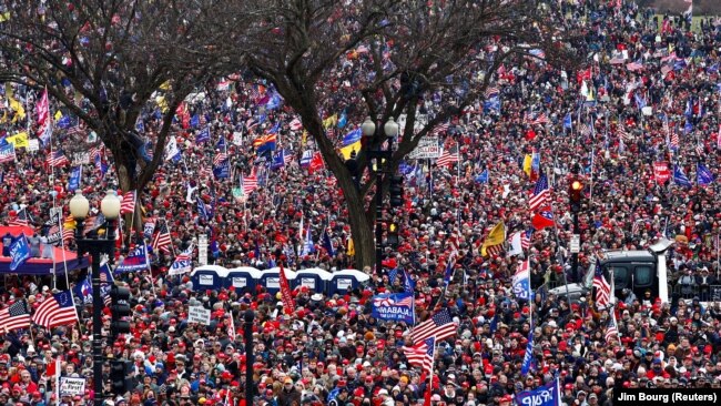 Protesta në Uashington para certifikimit të fitores së Joe Bidenit