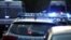 Policijsko vozilo u Varšavi, Poljska, 11. aprila 2024. godine.