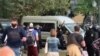 Belarusian Police Fire Into Air As Protesters Arrested In City Of Brest video grab