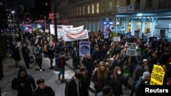 საიმიგრაციო სამსახურის ქმედებების წინააღმდეგ 7 იანვარს საპროტესტო აქცია გაიმართა ნიუ-იორკშიც