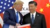Predsjednik Donald Trump rukuje se s kineskim predsjednikom Xi Jinpingom, juni 2019.