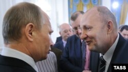 Владимир Путин и Михаил Бекетов, 2012