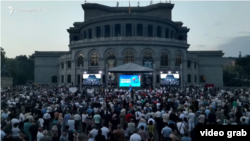Armenia - A rally organized by the Armenian Revolutionary Federation in Yerevan's Liberty Square, September 2, 2025.