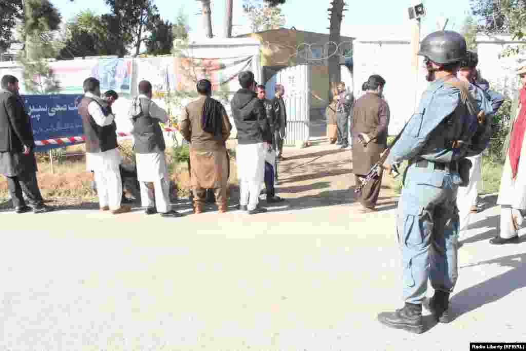 Afghanistan - People voting in parliamentary election in Kunduz province, 20 October 2018