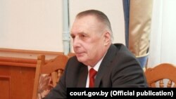 Старшыня Вярхоўнага суду Беларусі Валянцін Сукала 