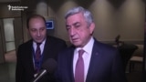 Armenian President Says Azerbaijan Won't Complicate Summit Communique