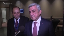 Armenian President Says Azerbaijan Won't Complicate Summit Communique