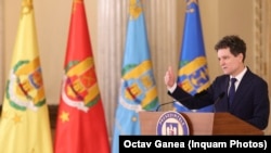 Nicușor Dan, la declarația de presă de după ședința CSAT de miercuri, 11 martie 2026.