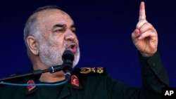 IRGC commander Hossein Salami said that Israel will face "consequences" for attacking Iran. (file photo)