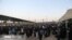 Iranian pilgrims returning from Iraq and searching for transportation back to their homes-- 31 Oct 2018