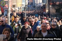 Zenica, protest građana, 9. februar 2025.