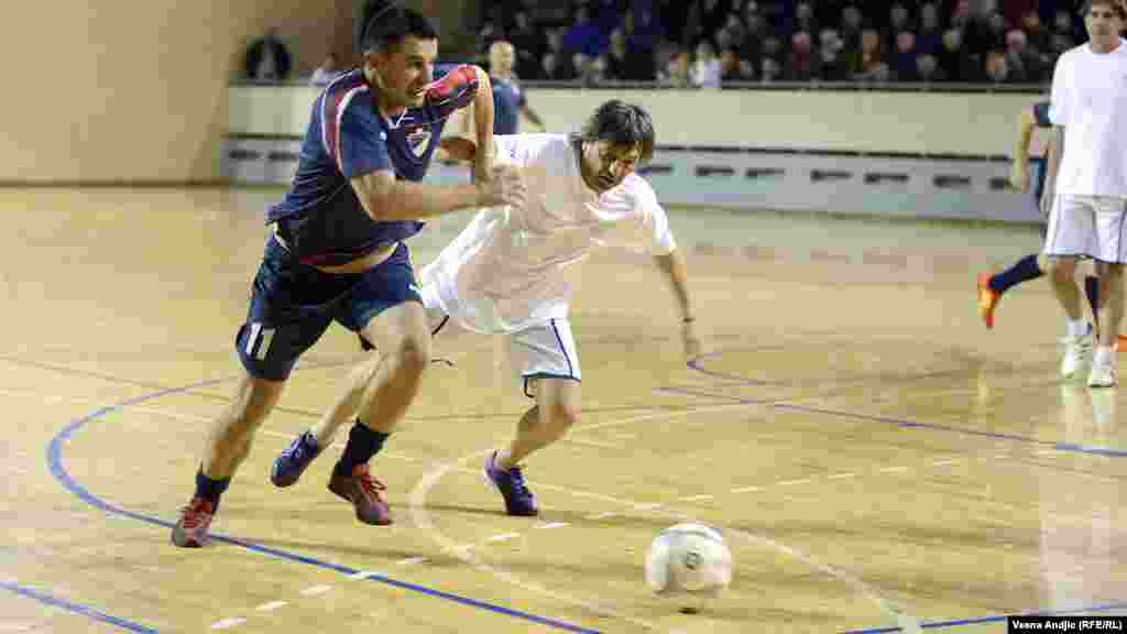 Serbia - Friendly game of football veterans Hajduk Split and Belgrade, Belgrade, 16Feb2013.