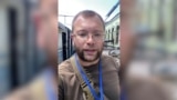 Children Injured By Russian Strike On Ukrainian Railway Hub video grab 2