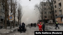 в Слобідському районі є влучання в інфраструктурний обʼєкт, було падіння уламків ракети біля багатоквартирних будинків. Фото ілюстративне 