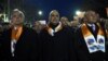 Armenia -- Opposition leaders Raffi Hovannisian (C), Vartan Oskanian (L) and Seyran Ohanian lead a pre-election march in Yerevan, 28Mar2017.