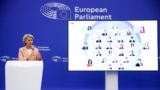 European Commission President Ursula von der Leyen holds a press conference on the suggested structure and portfolios of the college of European Commissioners in Strasbourg