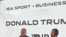 Umar Kremlev Facebook post with Donald Trump Jr