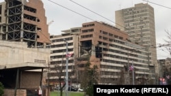 Zgrada Generalštaba u Beogradu, decembar 2025.