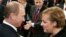 Владимир Путин и Ангела Меркель