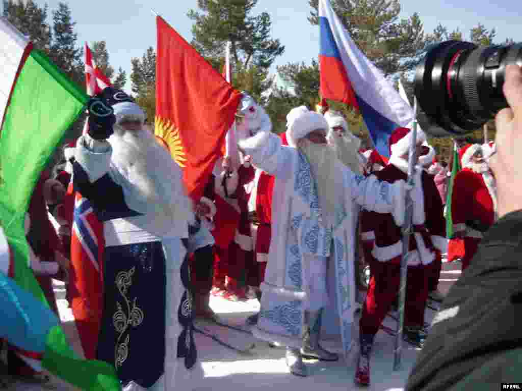 Kyrgyzstan -- The International Santa Claus Festival, 07feb2009