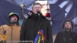 Виступ Петра Порошенка на інформаційному мітингу