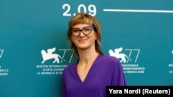 Jasmila Žbanić na Festivalu u Veneciji 2020. godine