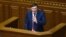 Генеральний прокурор України Юрій Луценко під час засідання Верховної Ради України