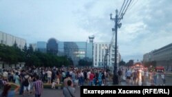 Протест против ареста губернатора Хабаровского края, 13 июля