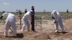 Kazakh Coronavirus Cemetery Has More Graves Than Reported Victims (In Kazakh)