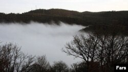 جنگل ابر در شاهرود. فرسایش خاک در ایران پوشش گیاهی کشور را به‌شدت تهدید می‌کند.