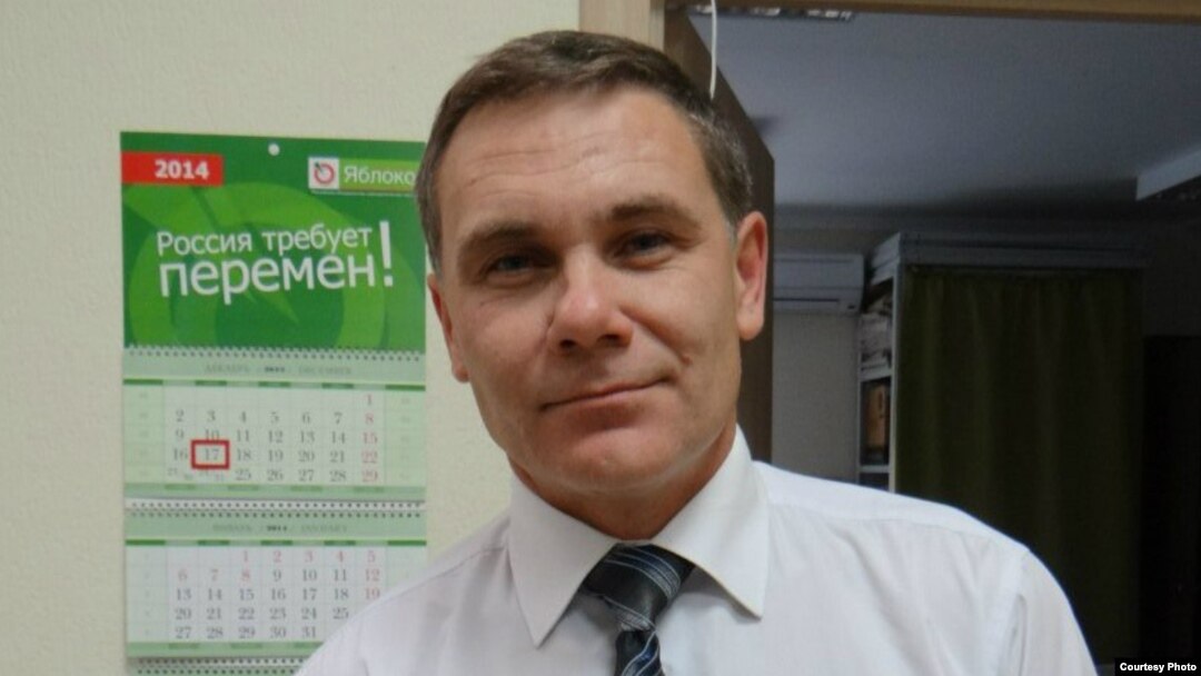 Russian environmental activist Yevgeny Vitishko