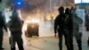 Kosovo - police, protesters clash in Pristina on October 5 - screen grab