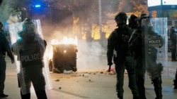 Police, Protesters Clash In Pristina As Lawmakers Debate Bill On War Crimes Court
