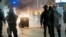 Kosovo - police, protesters clash in Pristina on October 5 - screen grab