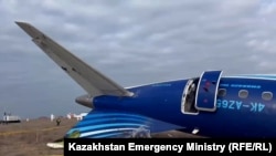 Разбившийся лайнер Azerbaijan Airline