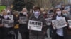 “Fight For Life” Demonstrators Call For Stronger Anti-COVID Measures In Sarajevo GRAB 1