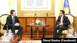 Takimi mes kryeministrit në detyrë, Albin Kurti, dhe kryetarit të Kuvendit të Kosovës, Dimal Basha. 