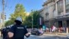 Протестни блокади на раскрсници во Белград, Србија, 4 јули 2025 година