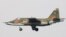 A Russian Sukhoi Su-25 crashed during a training flight on July 17. (file photo)