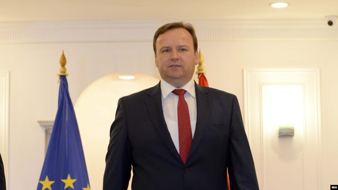 Архивска фотографија- пратеникот од ВМРО-ДПМНЕ Емил Димитриев